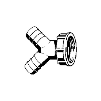 Złącze do podłączenia węża VIEGA 7968.5 tworzywo sztuczne, fi 20–24 45' GW 1''