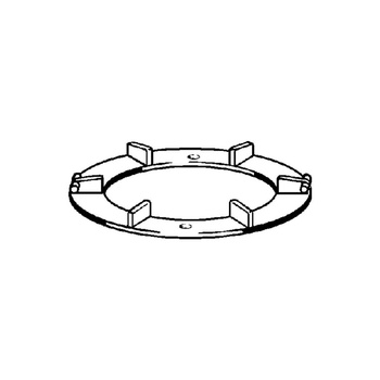 Kołnierz, tworzywo sztuczne / szary do odpływów prysznicowych VIEGA 6956820