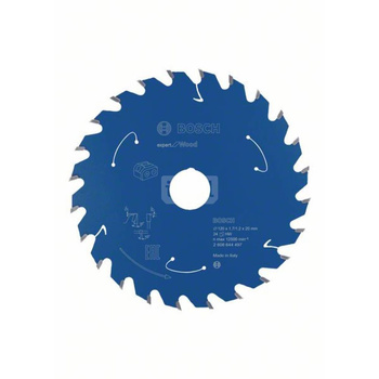 Ostrze do piły tarczowej bezprzewodowej Expert for Wood 120 x 1,7 / 1,2 x 20 T24