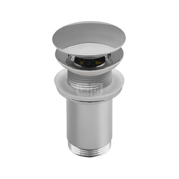 Zestaw odpływowy do umywalki PERFEXIM SPMWK00OW chromowany 2 3/4'', przycisk duży okrągły wypukły