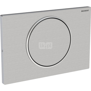 Przycisk uruchamiający Geberit Sigma10, przedni, stal nierdz.-polerowana-szczot.
