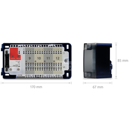 Moduł rozszerzający do listwy KL08NSB (4 strefy), 24V