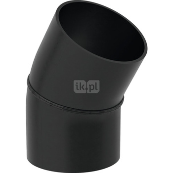 Długi łuk 30' GEBERIT HDPE, polietylen, 315 mm, DN 300 x 315 mm x DN 300 (króciec)