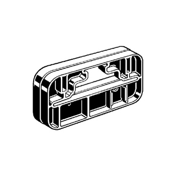 Zestaw wyposażeniowy, tworzywo sztuczne / szary do odpływów prysznicowych VIEGA 496584