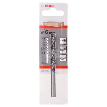 Standardowe, spiralne wiertło do drewna 6x50/90 NS