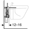 Element montażowy do bidetu GEBERIT Kombifix
