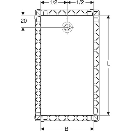 Brodzik prostokątny Geberit Olona 180x90 cm, biały
