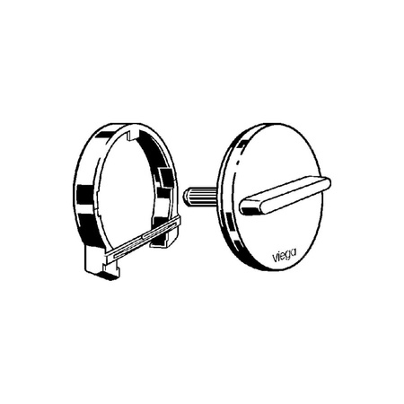 Zestaw wyposażeniowy Visign MT3/RT3 nr wzoru 6161.179 wykonanie: chromowane