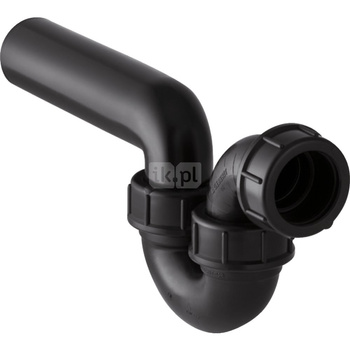 Syfon PE poziomy d56/56