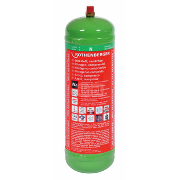 Butelka z azotem 1 kg, 950 cm3, 110 bar