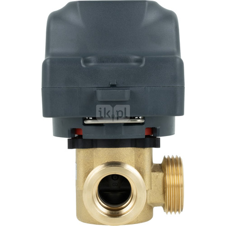 Zawór 3-drogowy AZV 647, G1" kątowe, DN20, Kvs 5,5, 230 V AC, AB-B