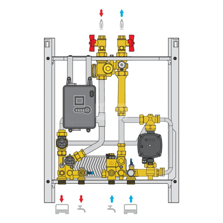 Średnioprametrowa stacja mieszkaniowa