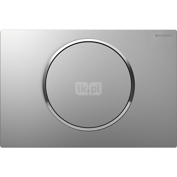 Przycisk uruchamiający Geberit Sigma10, przedni, chrom mat, easy-to-clean