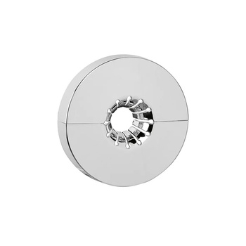 Pojedyncza rozeta maskująca, chromowana