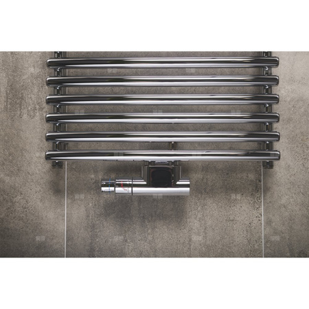 Grzejnik drabinkowy ZEHNDER Ovida Bow, wym. 796 x 747 mm, kolor biały RAL9016, moc 603W