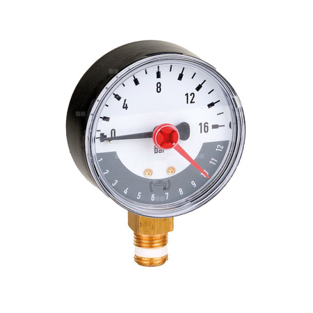 Manometr 0‐16 bar G1/4 (do filtrów F78TS‐F) ze wskaźnikiem pamięci