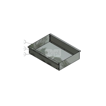 Szuflada na sadzę PELLUX