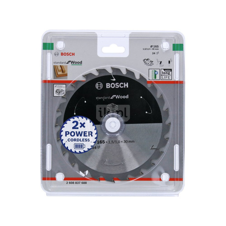 Ostrze do piły tarczowej bezprzewodowej Standard for Wood 173 x 1,5 / 1 x 20 T24