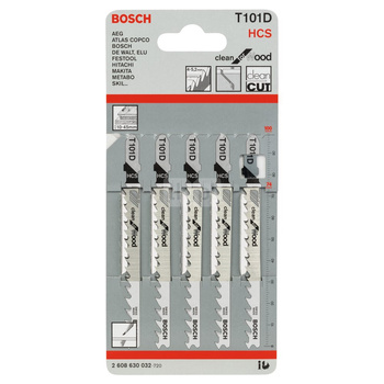 Brzeszczot do wyrzynarek T 101 D 5 szt. NS