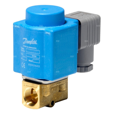 Zawór elektromagnetyczny EV210B, Funkcja: NC, G, 1/8, 0.080 m³/h, FKM