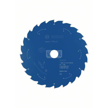 Ostrze do piły tarczowej bezprzewodowej Expert for Wood 250 x 2,1 / 1,6 x 30 T24