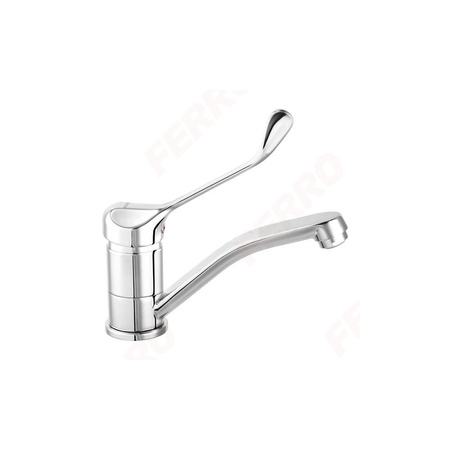 Bateria umywalkowa FERRO TIGA VERDELINE MEDICO, chrom, obrotowa, obrotowa wylewka