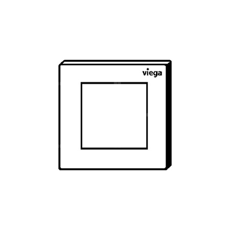 Przycisk do pisuarów na wystawę Prevista Visign for Style 21 nr wzoru 8611.29 płytka maskująca: tworzywo szt. szlach. matowy klawisz: tworzywo szt. szlach. matowy