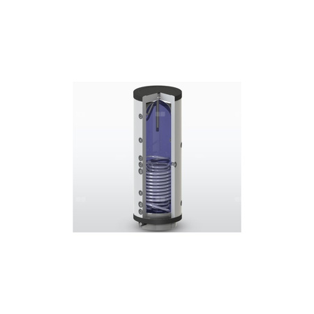 Wymiennik pionowy z dwiema niezależnymi wężownicami dolnymi DUO-SWGJ-S DUO-S obudowa z tworzywa z dwiema wężownicami w izol. 70