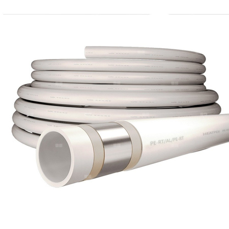 Rura PE-RT II/AL/PE-RT II HEATPEX 26 mm x 3 mm, izolacja kolor biały - kręgi 100m wielowarstwowa gładka
