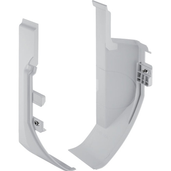 Osłona ścienna AqC8000+ APw, biały-alpin