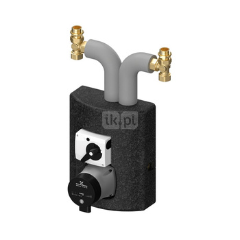 GRUPA POMPOWA DO OGRZEWANIA PODŁOGOWEGO Z MIESZACZEM I SIŁOWNIKIEM DO REGULACJI TEMPERATURY (ALPHA2 15-60) TKM Compact