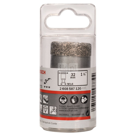 Wiertła diamentowe do pracy na sucho Dry Speed Best for Ceramic 32 x 35 mm