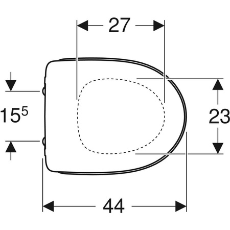 SOLO Deska sedesowa z tworzywa Duroplast