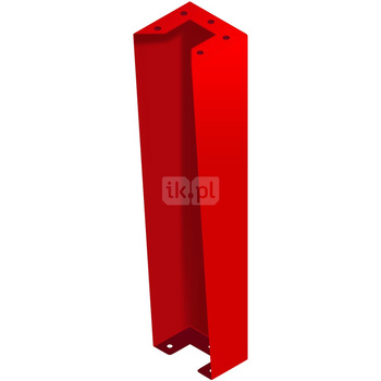 podpora z blachy 1mm: 800X235mm, do szafy gł.250 (25, 25 G, 52 G6, 52 G6G), RAL3000