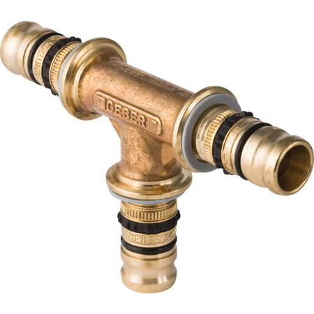 Trójnik równoprzelotowy Geberit Mepla d16