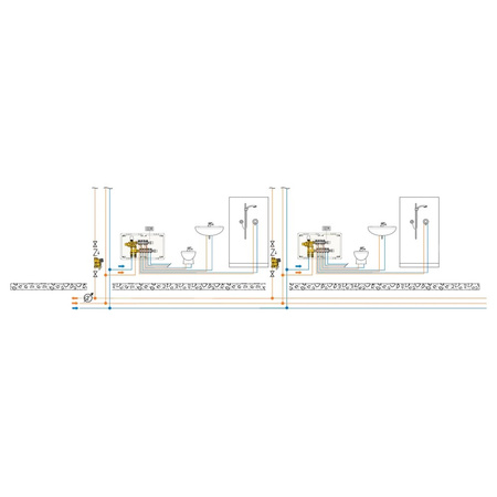 Termostatyczny zawór do cyrkulacji c.w.u. 1" z termometrem
