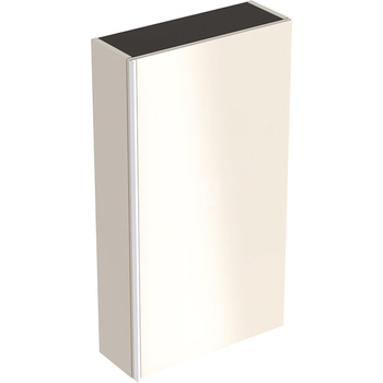 Wysoka szafka Acanto, B45xH82, z jednymi drzwiami, sand mat