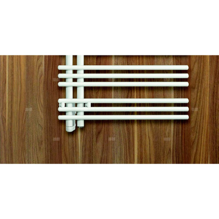 Grzejnik drabinkowy ZEHNDER Yucca Asym, wym. 1736 x 478 mm, kolor biały RAL9016, moc 686W