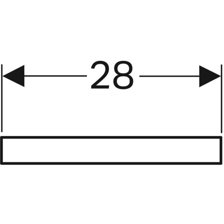 Osłona krawędzi umywalki Publica