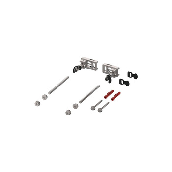 Mocowanie stelaża podtynkowego z bezstopniową regulacją głębokości z systemem blokującym TECE profil