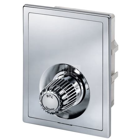 Multibox RTL - z ogranicznikiem temperatury powrotu (RTL), pokrywa oraz głowica termostatyczna RTL chromowana