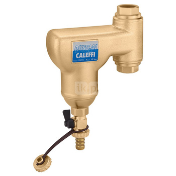 DIRTCAL - Separator zanieczyszczeń dla rur pionowych z przyłączami gwintowanymi 3/4"