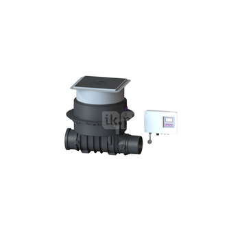 Zawór zwrotny z pompą Pumpfix F Komfort DN150 z czarną pokrywą