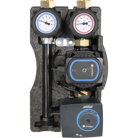 Grupa pompowa AFRISO BPG 241 GZ x nakrętka 1'' x 1'', z pompą obiegową, z siłownikiem arm 141