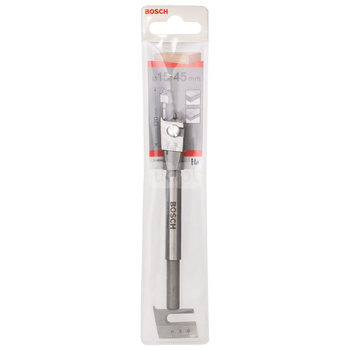 Wiertło płaskie o regulowanej średnicy, chwyt sześciokątny