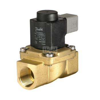 Zawór elektromagnetyczny EV225B, Funkcja: NC, G, 1, 6.000 m³/h, PTFE