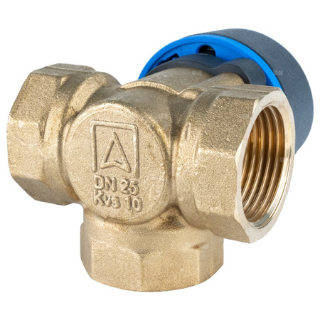 Zawór obrotowy trójdrogowy AFRISO ARV 384 ProClick, mieszający, DN 25