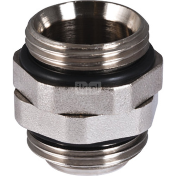 Śrubunek Geberit z gwintem zewnętrznym, obracalny: G1 niklowany