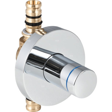 Zawór kulowy GEBERIT Mepla podtynkowy mosiądz 20mm x 20mm zz x zz podtynkowy, uchwyt: rozetka funkcyjna