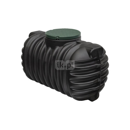 CRISTAL ZBIORNIK PODZIEMNY 1600L Z POKRYWĄ D600 (wlot w nadbudowie sprzedawanej oddzielnie)